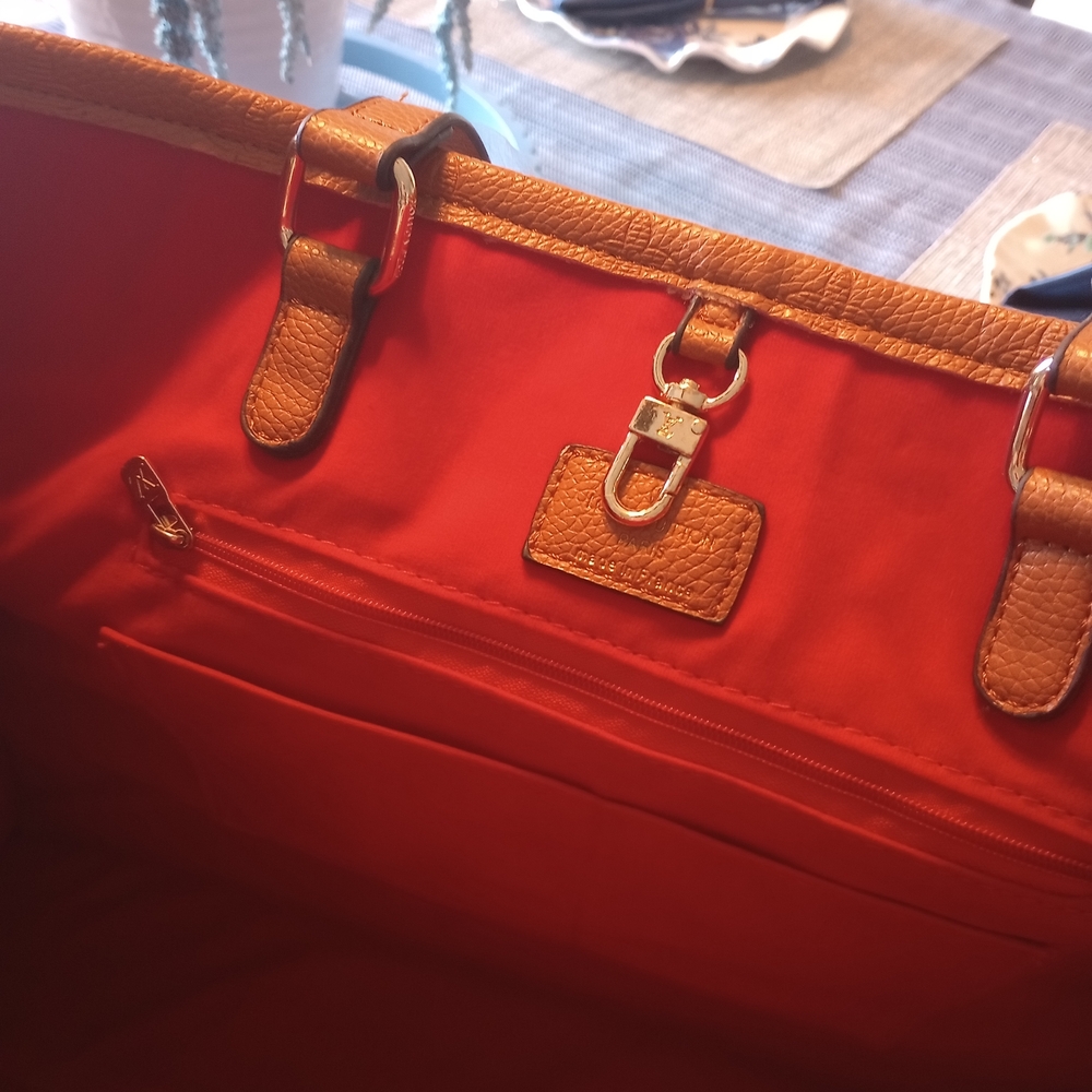 Fashion Honey Brown Handbag - Picture 8 of 14